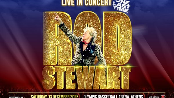 O Rod Stewart έρχεται για πρώτη φορά στην Ελλάδα!