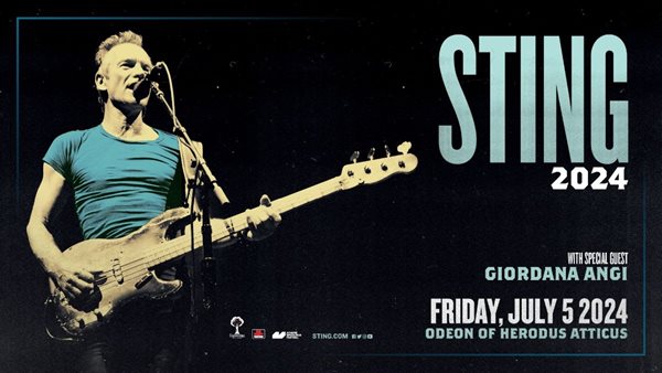 O Sting επιστρέφει στο Ηρώδειο
