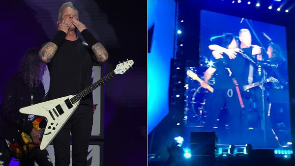 James Hetfield - Αποκάλυψε on stage τις ανασφάλειές του