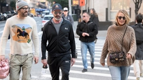 Hugh Jackman με Blake Lively και Ryan Raynolds