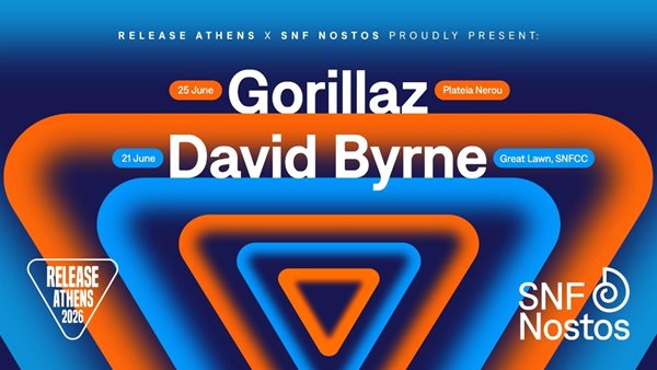 Το show των Gorillaz στο Release Athens x SNF Nostos 2026 οδεύει προς sold out