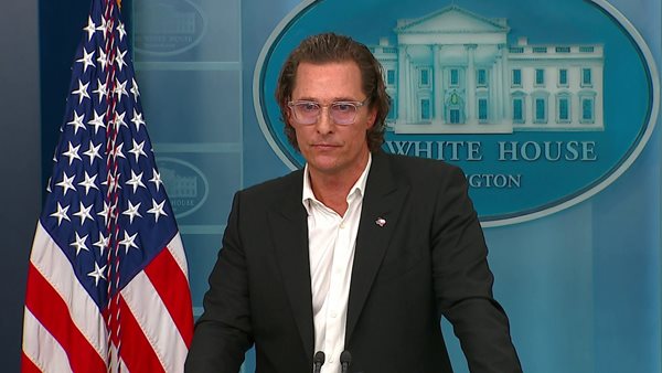 Matthew McConaughey - H βαθιά συγκινητική ομιλία του στον Λευκό Οίκο για τα θύματα του πυροβολισμού στο Uvalde