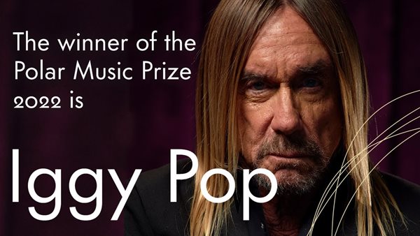 Ο Iggy Pop θα παραλάβει το φετινό Polar Music Prize