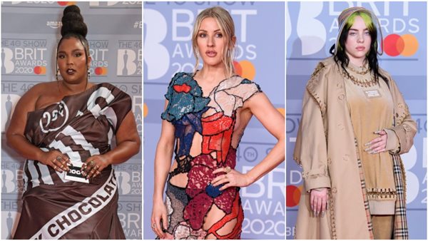 BRIT Awards 2020: Το κόκκινο χαλί στην O2 Arena του Λονδίνου