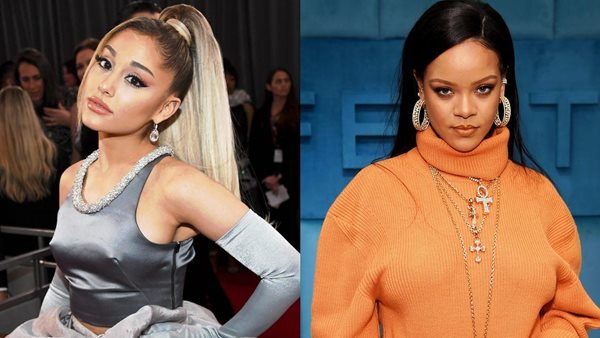 Rihanna & Ariana Grande μοιράζονται (καθυστερημένα) στιγμότυπα από την Ημέρα του Αγ.Βαλεντίνου