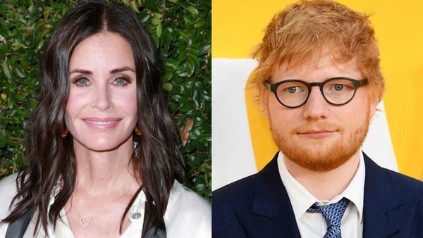 Η NSFW πλάκα του Ed Sheeran στην Courteney Cox