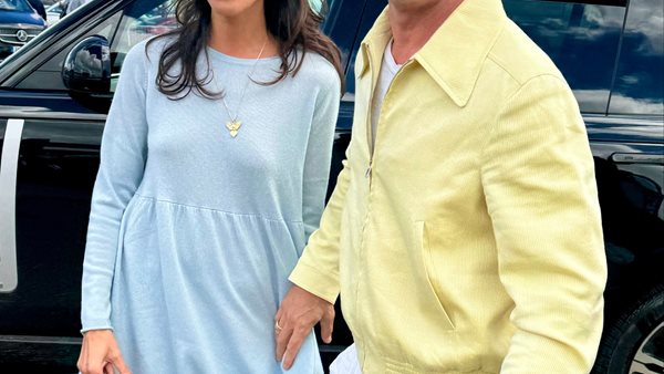 Σπάνια εμφάνιση Brad Pitt με την αγαπημένη του Ines De Ramon