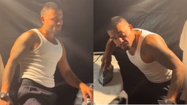 Χρήστος Μάστορας: Είναι νοικοκύρης και το απέδειξε! Άφησε το μικρόφωνο και ξεκίνησε το σιδέρωμα