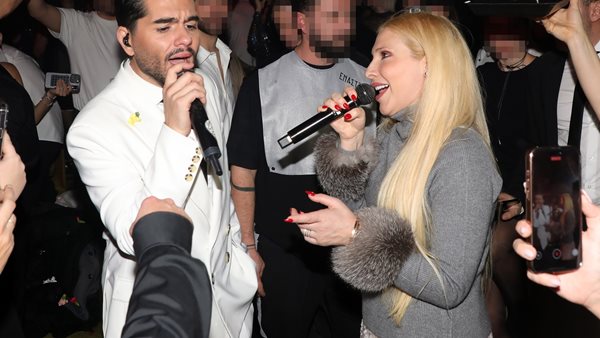 Χρίστος Μάστορας και Αγγελική Δάρρα στο Έναστρον.