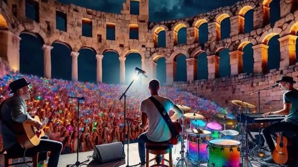 Κυκλοφόρησε το νέο βίντεο κλιπ των Coldplay που γυρίστηκε στο Ηρώδειο