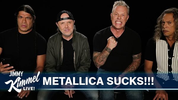 Must watch - Οι Metallica διαβάζουν αρνητικές κριτικές του "The Black Album"