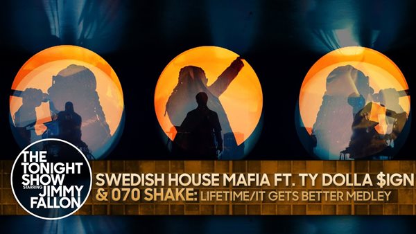 Swedish House Mafia - Το medley των Σουηδών στο show του Jimmy Fallon
