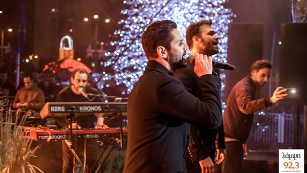 Η πρόταση γάμου στην μεγάλη συναυλία του 92.3 Λάμψη με τον Γιώργο Σαμπάνη