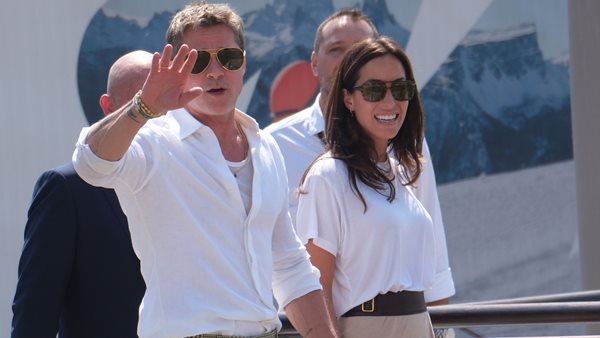 Brad Pitt - Ines De Ramon, άφιξη στην Βενετία!