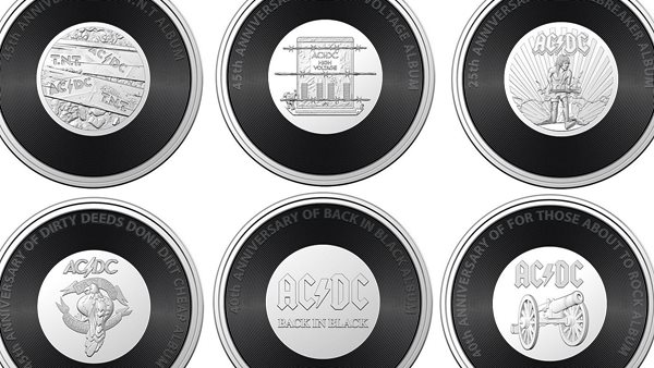 Η Αυστραλία έχει τα δικά της AC/DC νομίσματα