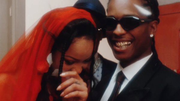 Rihanna και A$AP Rocky παντρεύτηκαν... για τις ανάγκες του music video "D.M.B"