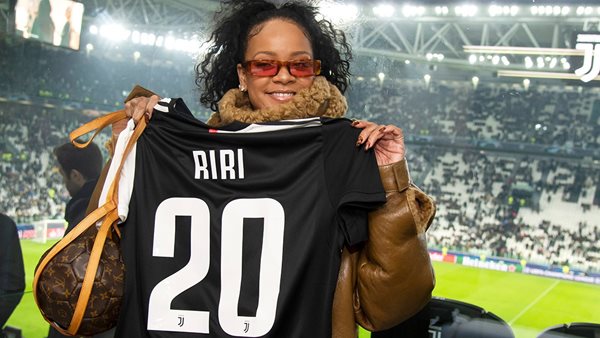 Η Rihanna είναι η πιο φανατική θαυμάστρια της Juventus