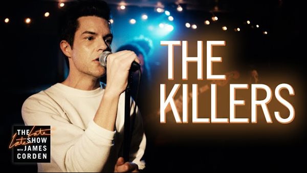 Η εμφάνιση των Killers στο show του Corden με το "In Another LIfe"