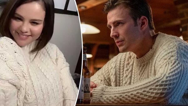 Οι fans είναι πεπεισμένοι πως η Selena Gomez φορά το πουλόβερ του Chris Evans