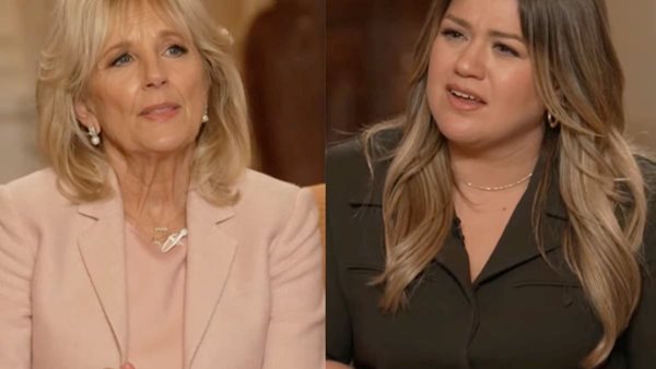 Η Jill Biden στηρίζει την Kelly Clarkson μετά το διαζύγιό της