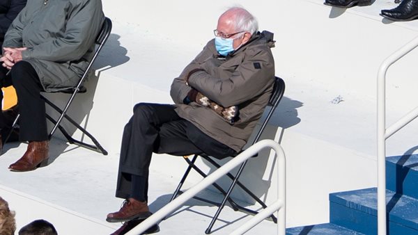 Ο Bernie Sanders σε θρυλικά ροκ εξώφυλλα
