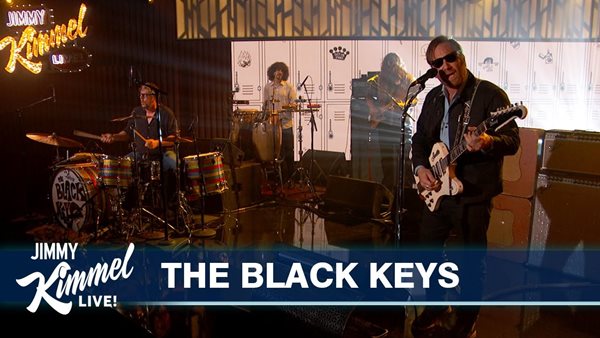 Η εμφάνιση των Black Keys στο τηλεοπτικό show του Jimmy Kimmel