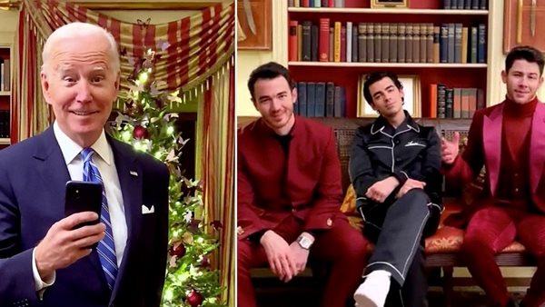 Το ξεκαρδιστικό TikTok βίντεο του Joe Biden με τους Jonas Brothers για την προώθηση των εμβολιασμών