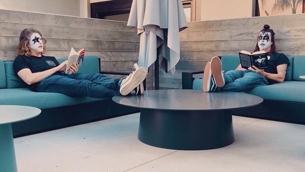 Η μεταμόρφωση των Grohl και Kurstin σε KISS