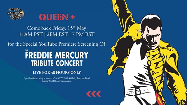 Queen: Θα στριμάρουν tribute concert για τον Freddie Mercury