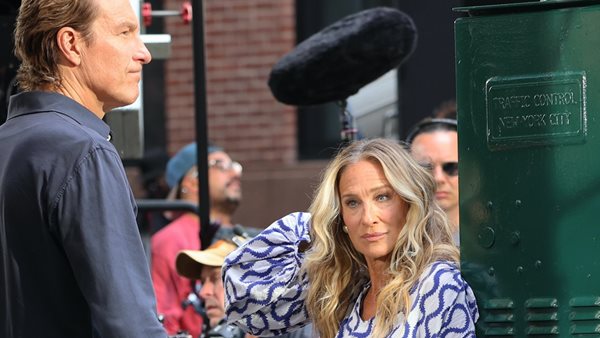 Sarah Jessica Parker στα γυρίσματα του "And Just Like That"