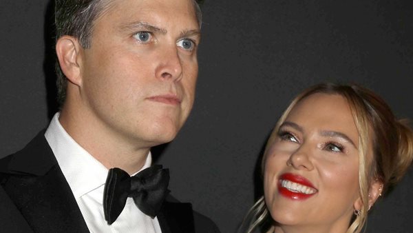 Scarlett Johansson με τον σύζυγό της Colin Jost!